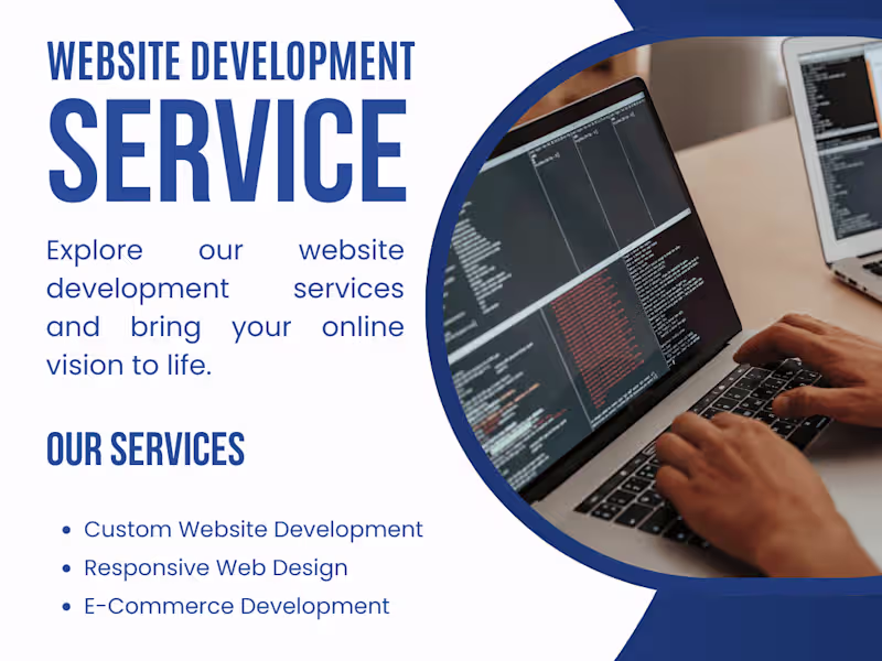 Cover image for "Custom, Responsive, and Secure Web Solutions for Your Business"