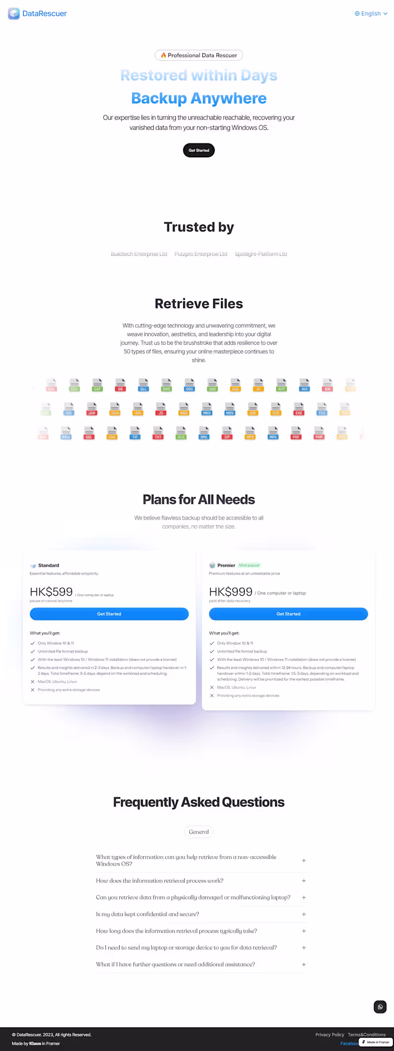 Cover image for DataRescuer