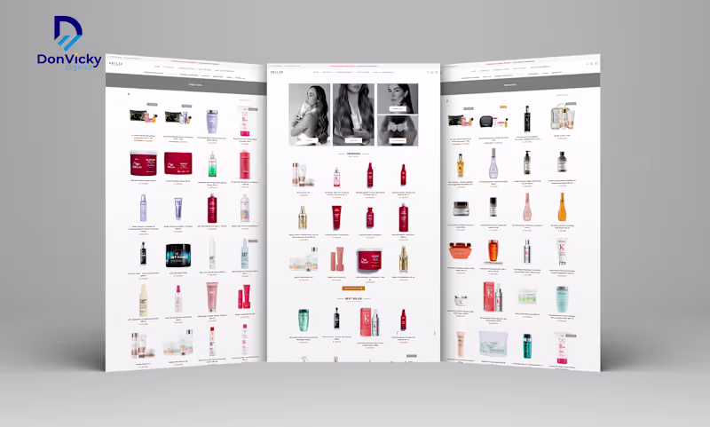 Cover image for Brûlée Hair: Luxury E-commerce Platform