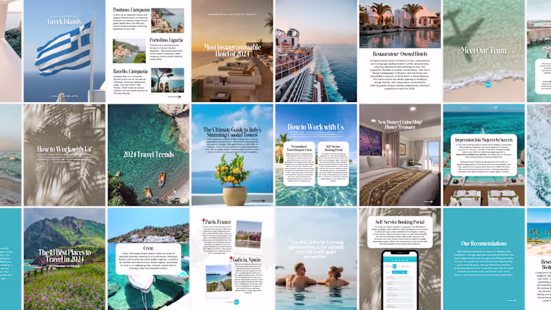 Cover image for Social Media Managment | Travel Agency 