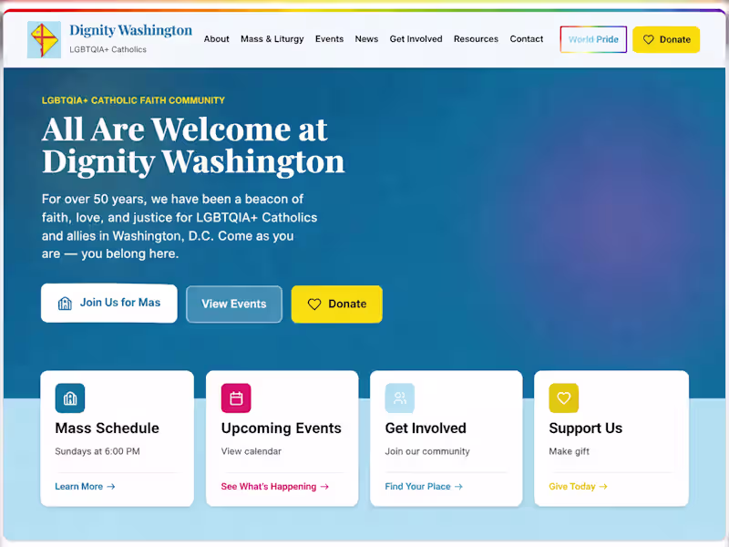 Cover image for This is a redesigned website