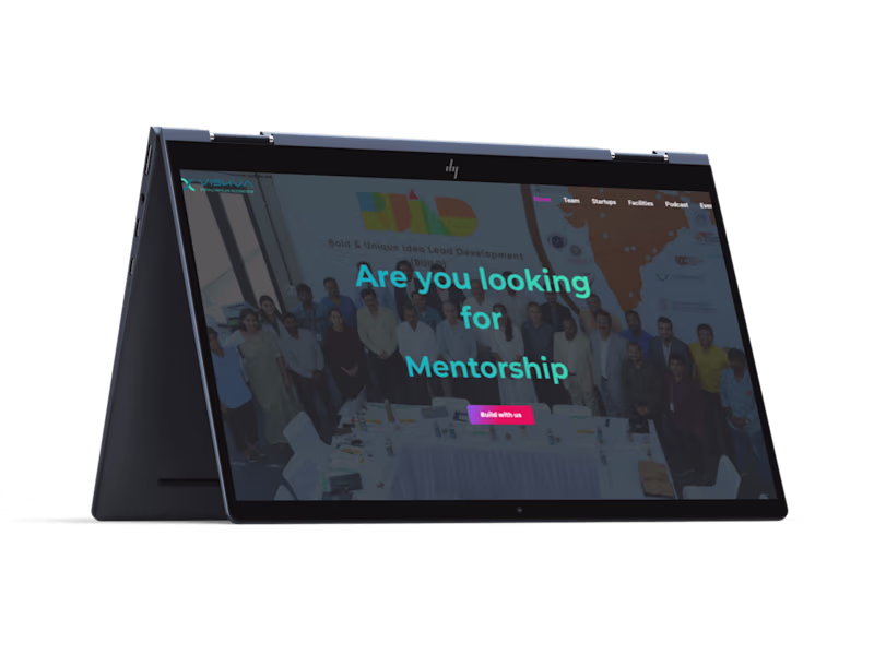 Cover image for Vishva.co - Portfolio Website for a Tech business incubator