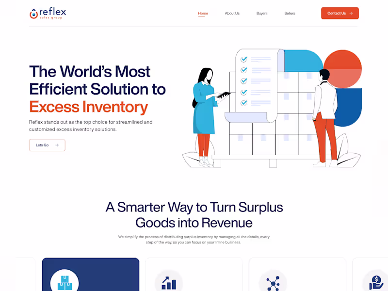Cover image for Reflex Sales Group - WordPress
