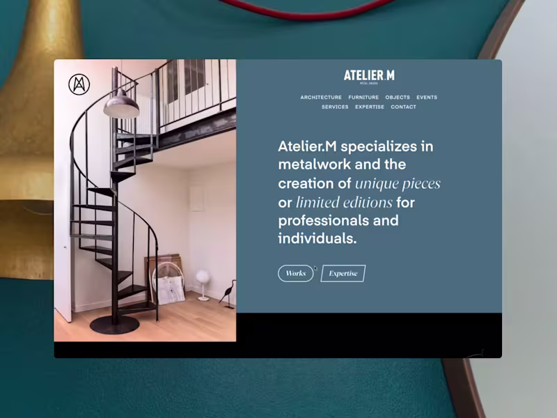 Cover image for Atelier.M
