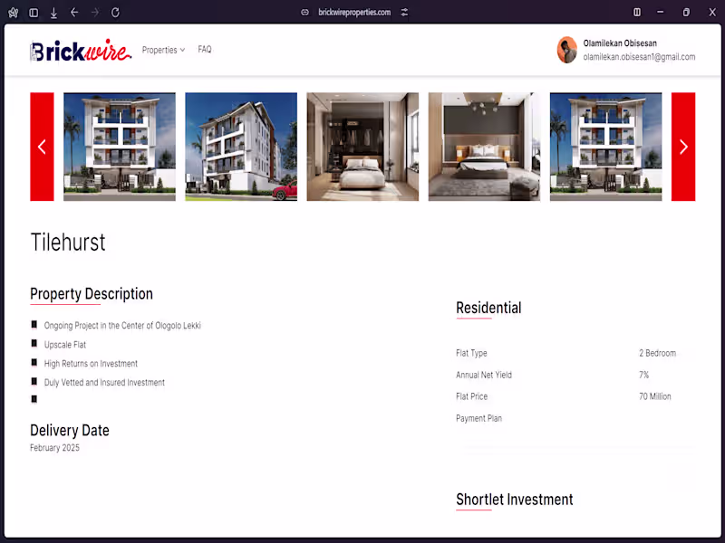 Cover image for BrickWire - Full-Stack Real Estate Management Solution