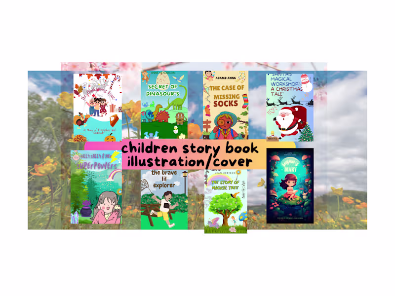 Cover image for e book cover design that tells a story