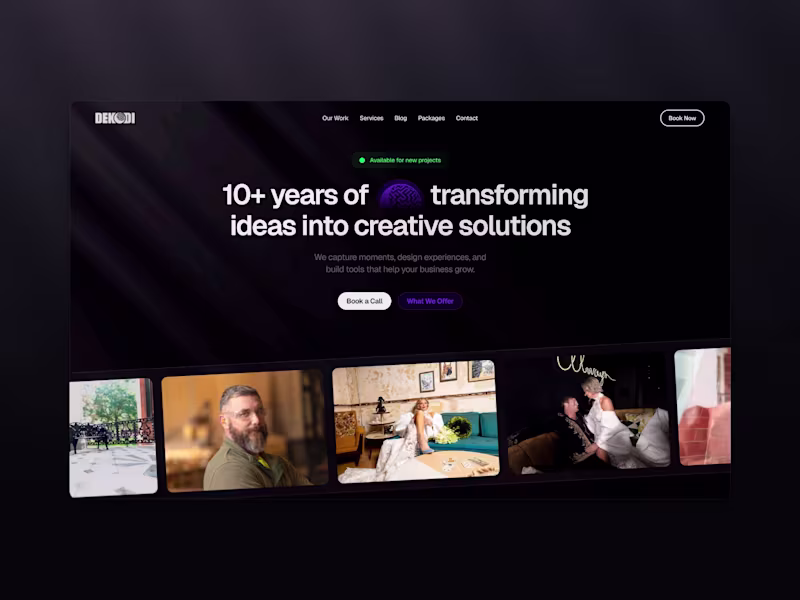 Cover image for Dekodi Group — Framer Website