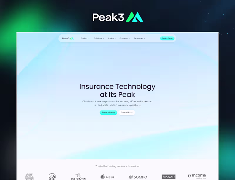 Cover image for Peak3 Website CMS Architecture