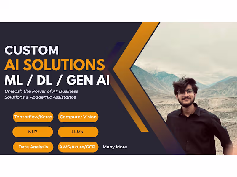 Cover image for Innovative Machine Learning Engineer: Expert in MLOps, AI, DL