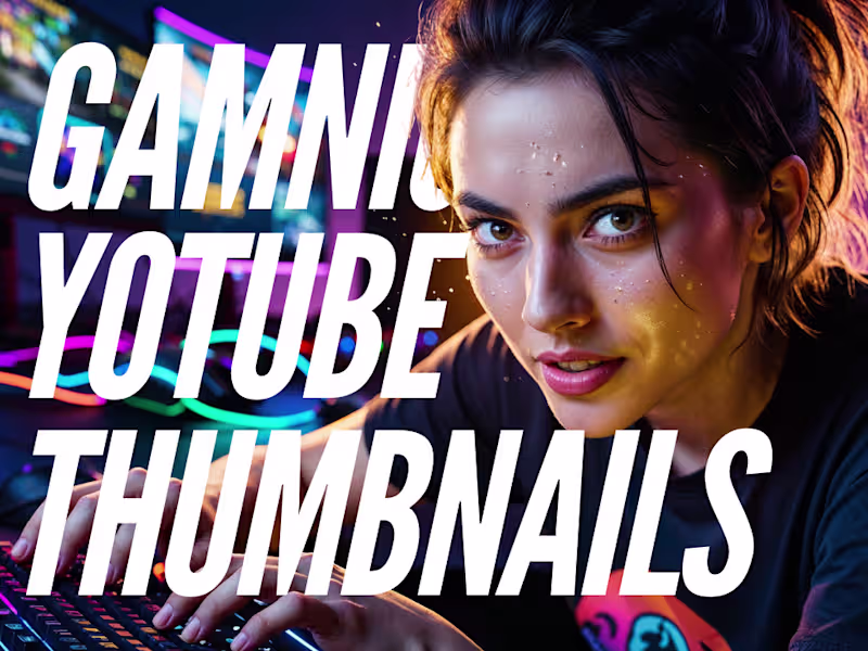 Cover image for Gaming YouTube Video Thumbnail Design