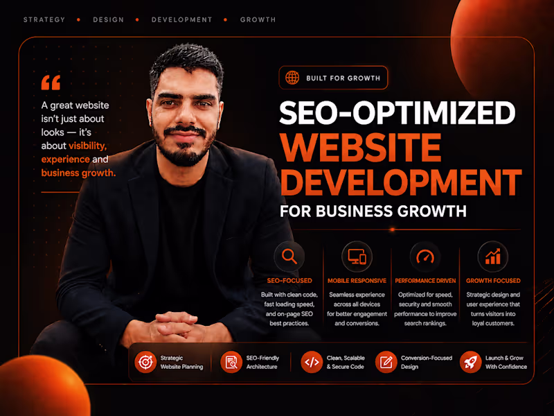 Cover image for SEO-Optimized Website Development for Business Growth
