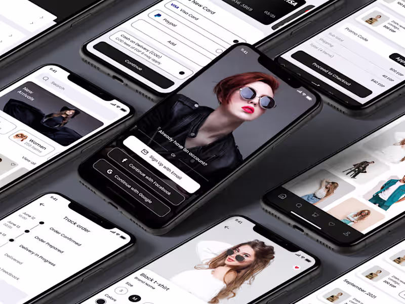 Cover image for E-Commerce Mobile App UI/UX Design