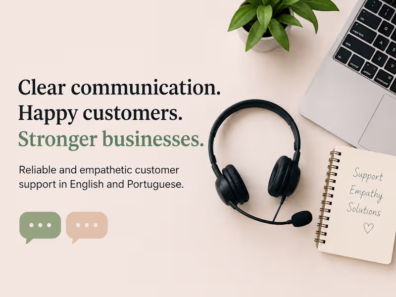 Cover image for Bilingual Customer Support for Small Businesses