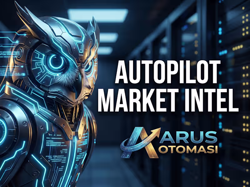 Cover image for Autonomous AI Competitor Intelligence System (n8n Automation)