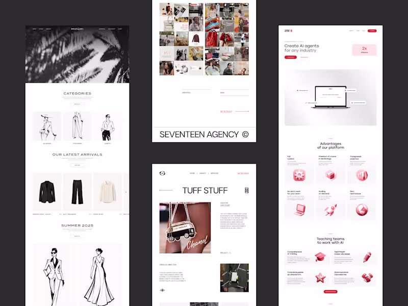 Cover image for Website Design & Development