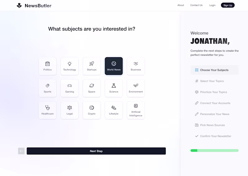 Cover image for NewsButler