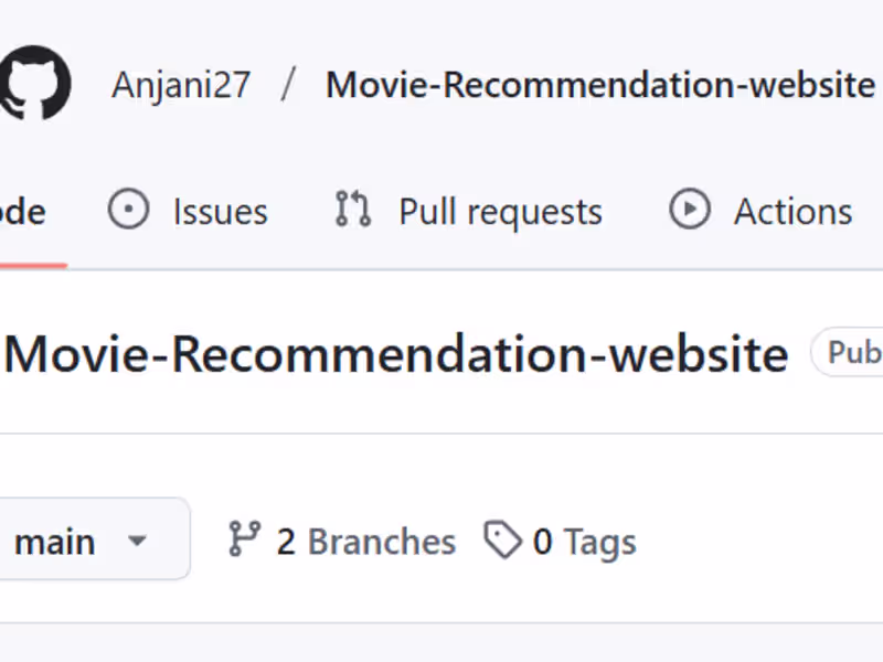 Cover image for Movie-Recommendation-website 