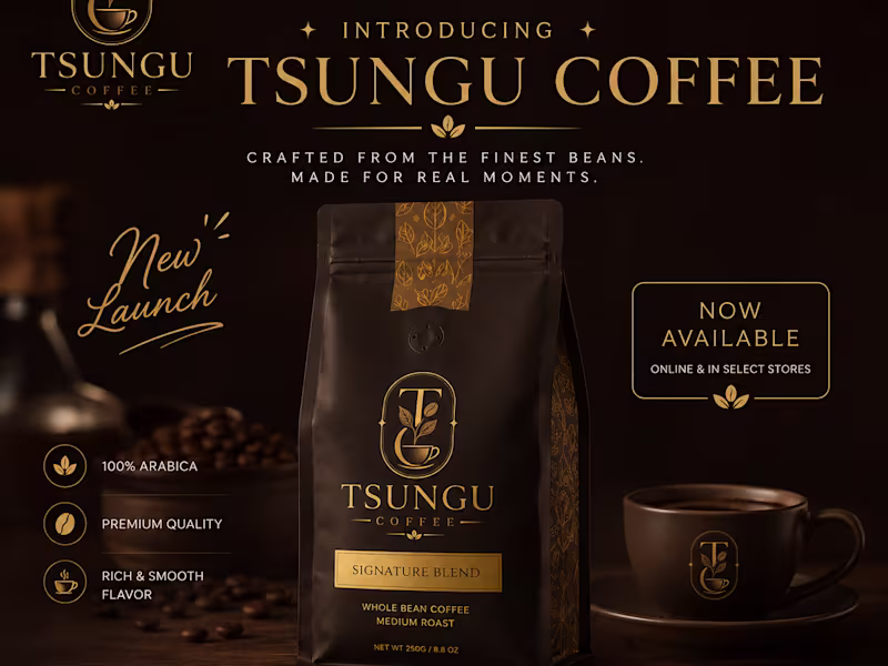 Cover image for TSUNGU COFFEE — Complete Brand