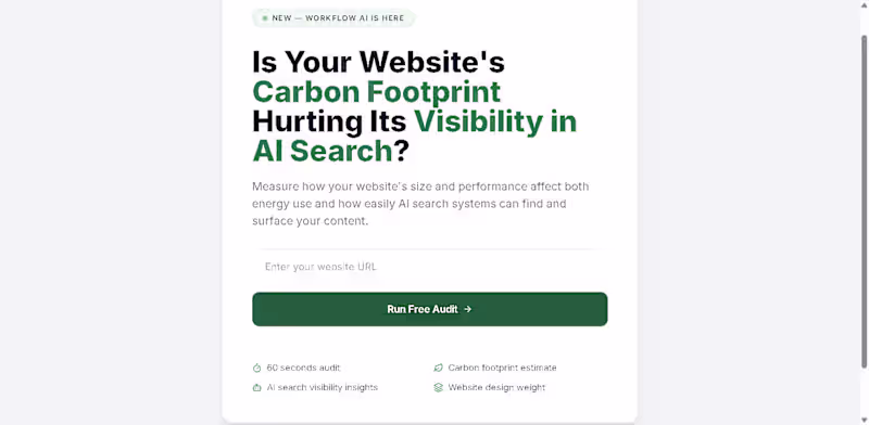 Cover image for created a webapp - website