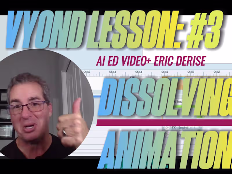 Cover image for MY LATEST PRODUCTION: In this Vyond tutorial #3 I combined m...