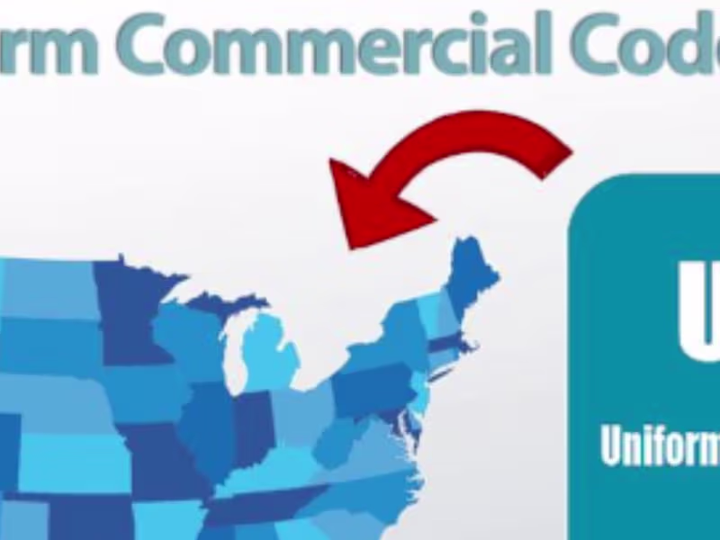 Cover image for Uniform Commercial Code (UCC) Upgrade