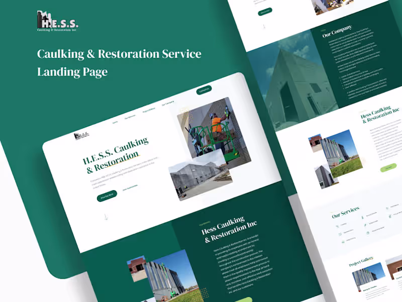 Cover image for 🏗️ H.E.S.S Caulking & Restoration