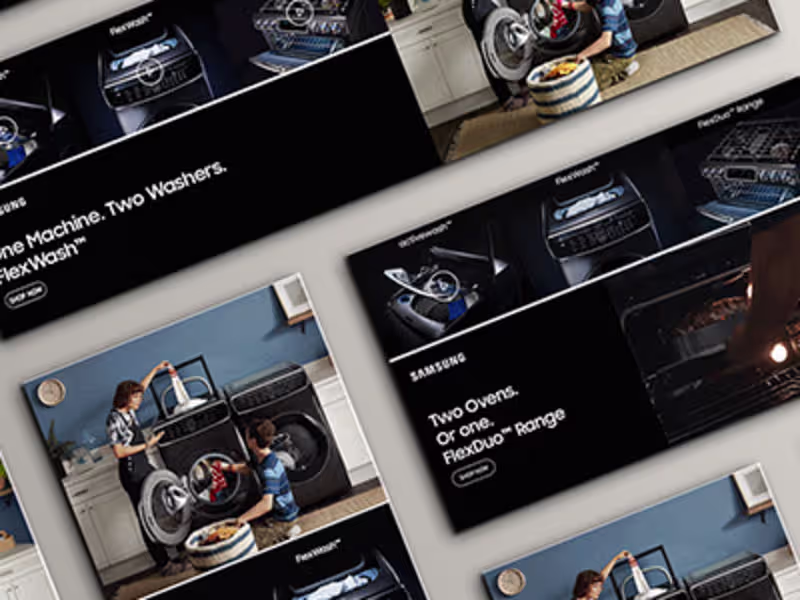 Cover image for Interactive Ad | Samsung Appliances Campaign