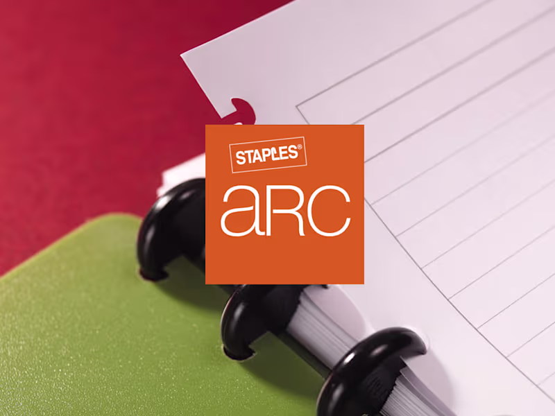 Cover image for Crafting Premium Identity: The Staples Arc Notebook Story