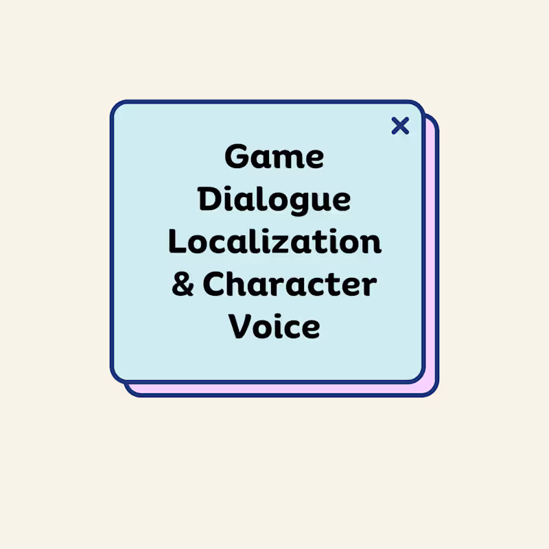 Cover image for Game Dialogue Localization and Enhancement
