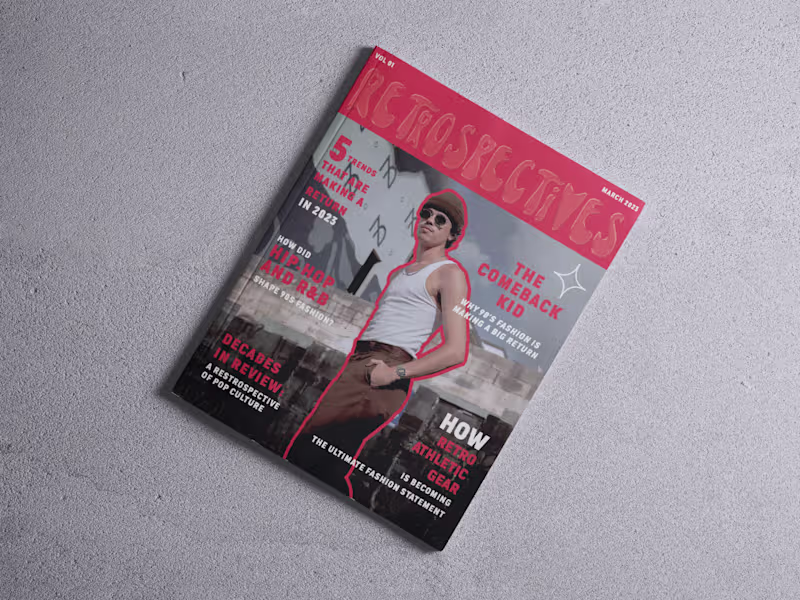 Cover image for Retrospectives Magazine | A 90's Men's Fashion Publication