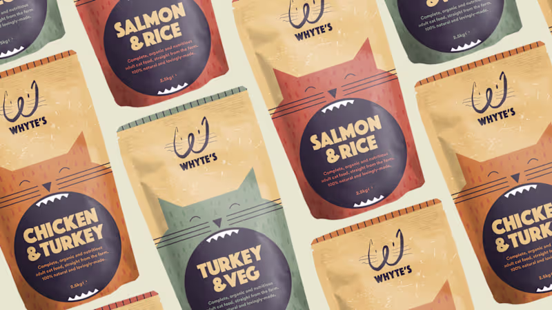 Cover image for Whyte's branding & illustration