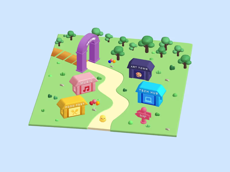 Cover image for Bloom Events: A 3D Digital Experience