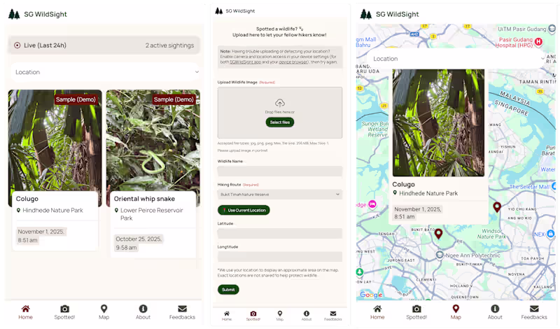 Cover image for SG WildSight Android App