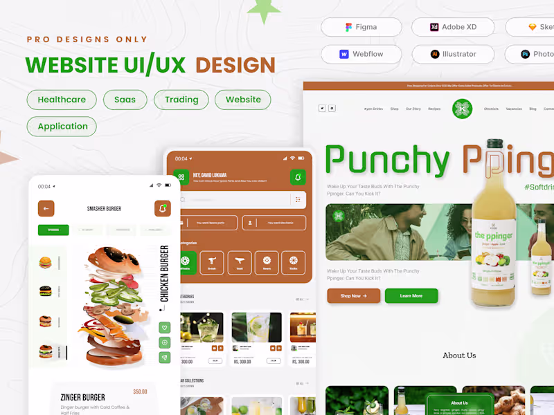 Cover image for Website Design / Landing Page Design