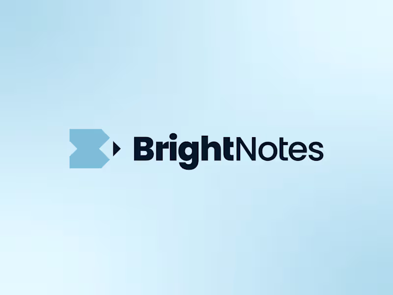 Cover image for BrightNotes - Letter B Pencil