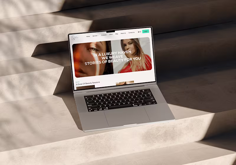 Cover image for L'Elite Salon & Spa Website