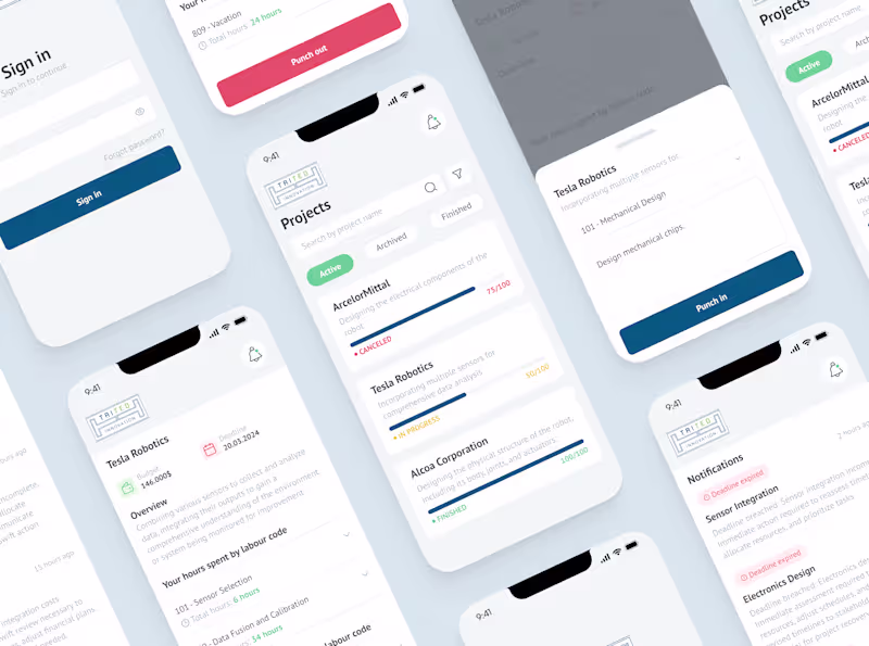 Cover image for Trited Mobile/Desktop App