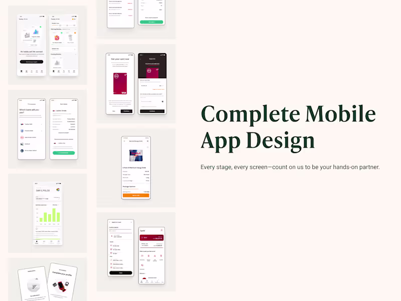 Cover image for Complete UX/UI Mobile App Design