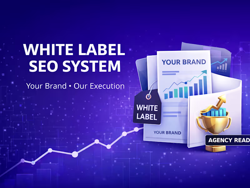 Cover image for White Label SEO for Agencies; Fully Managed & Confidential