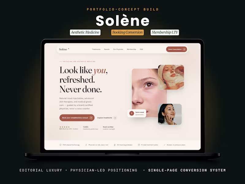 Cover image for Solène Med Spa
