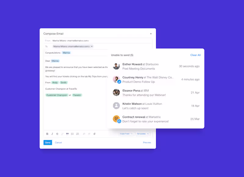 Cover image for Capsule In-App Email Feature