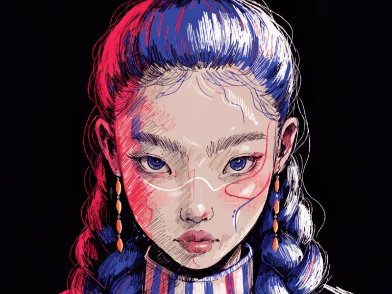 Cover image for New character illustration just dropped