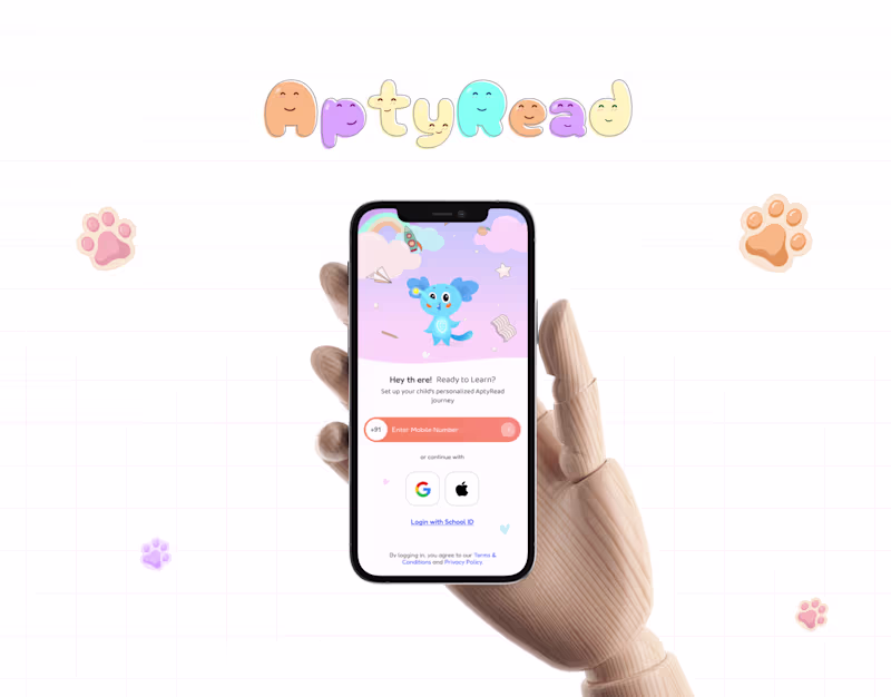 Cover image for Cute & Engaging Education App + Website for Kids