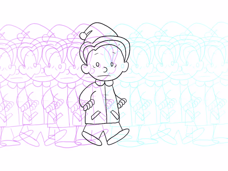 Cover image for Frame-by-frame 2D hand drawn Character Animation