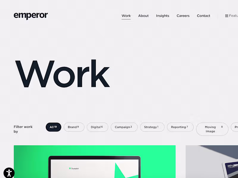 Cover image for Agency-side Corporate Website Projects