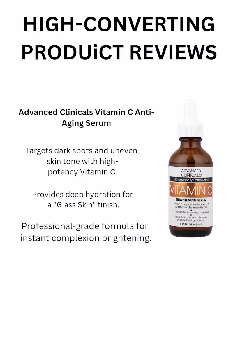 Cover image for Affiliate Skincare Content & Product Reviews