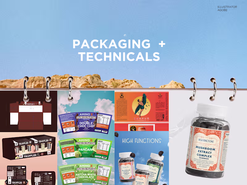 Cover image for Packaging Design + Technicals