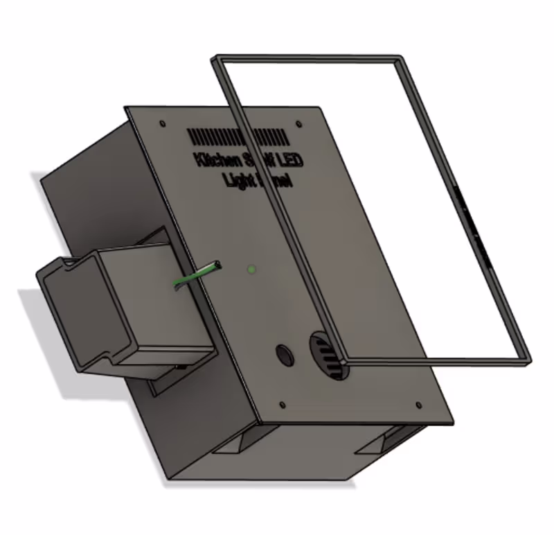 Cover image for Led controller Solidworks CAD 3D