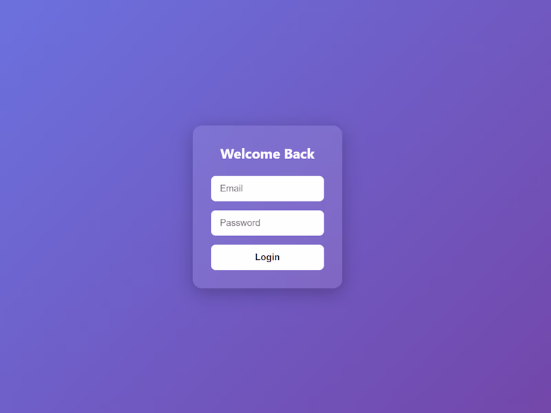 Cover image for Login Form