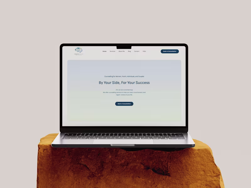 Cover image for Website Design for Psychotherapist | WordPress Website